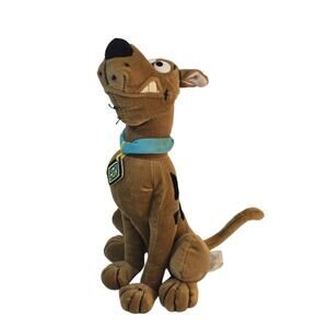 Scooby Doo Gnarling Plush Sitting Vintage 2002 Toy Network Cartoon Network 11"